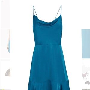 Intermix Parker Silk Mini Dress